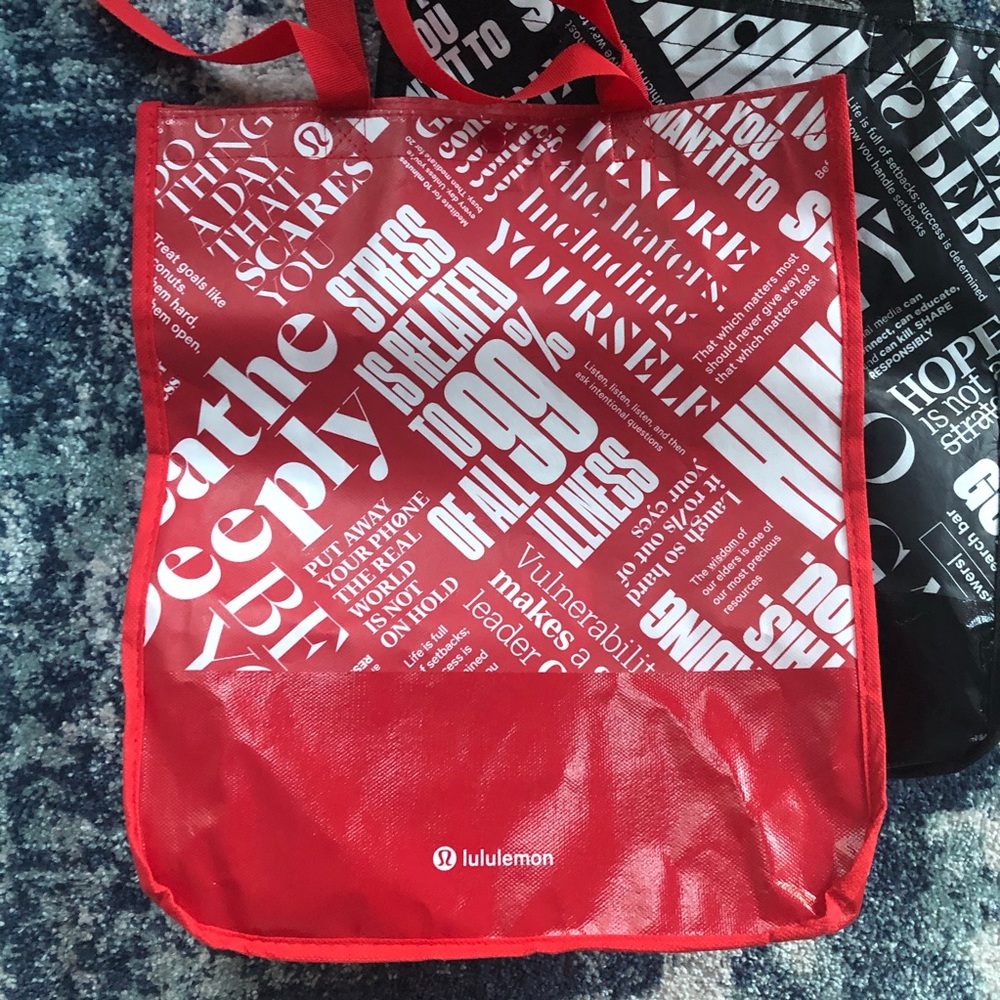Large Lululemon Totes - Picture 3 of 4